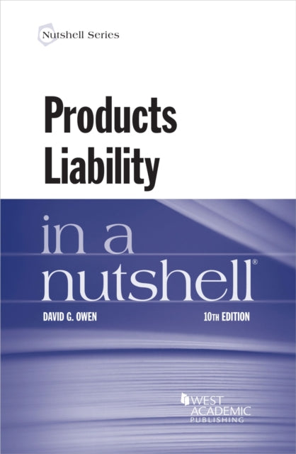 Products Liability in a Nutshell