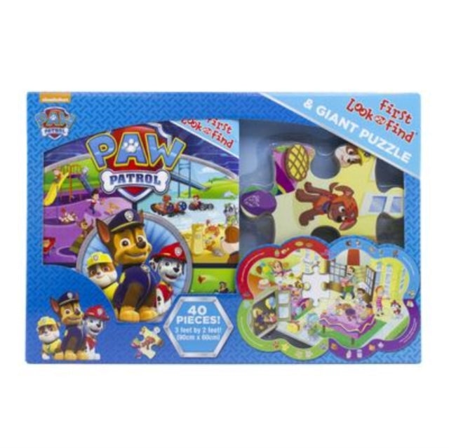 First Look & Find and Shaped Puzzle Back-to-Back Box PAW Patrol