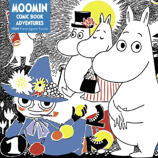 Adult Jigsaw Puzzle: Moomin: Comic Strip, Book One: 1000-piece Jigsaw Puzzles