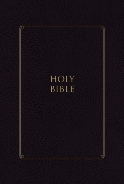 KJV, Thompson Chain-Reference Bible, Leathersoft, Black, Red Letter, Thumb Indexed, Comfort Print