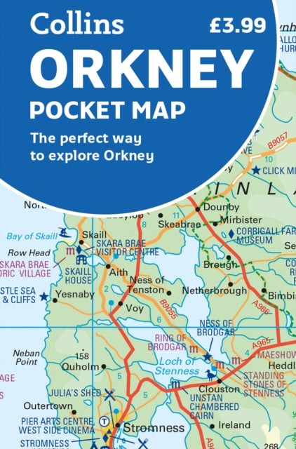Orkney Pocket Map: The Perfect Way to Explore Orkney