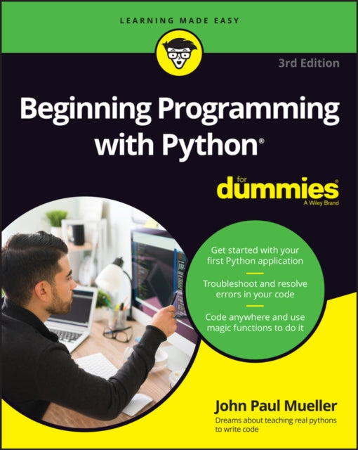 Beginning Programming with Python For Dummies, 3rd  Edition