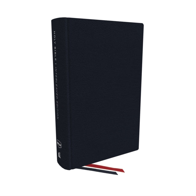 NKJV, Interleaved Bible, Journal Edition, Hardcover, Blue, Red Letter, Comfort Print: The Ultimate Bible Journaling Experience