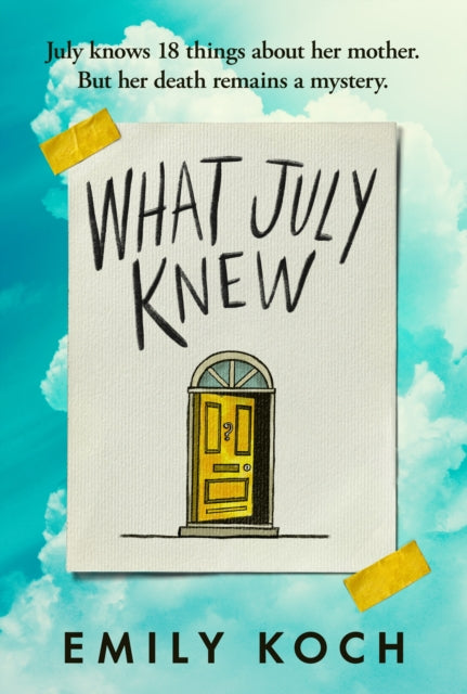 What July Knew: If you liked ELIZABETH IS MISSING, you'll LOVE this