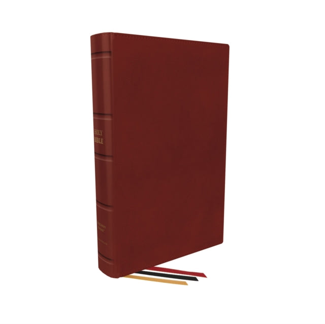 KJV, Personal Size Large Print Single-Column Reference Bible, Premium Goatskin Leather, Red, Premier Collection, Red Letter, Comfort Print: Holy Bible, King James Version