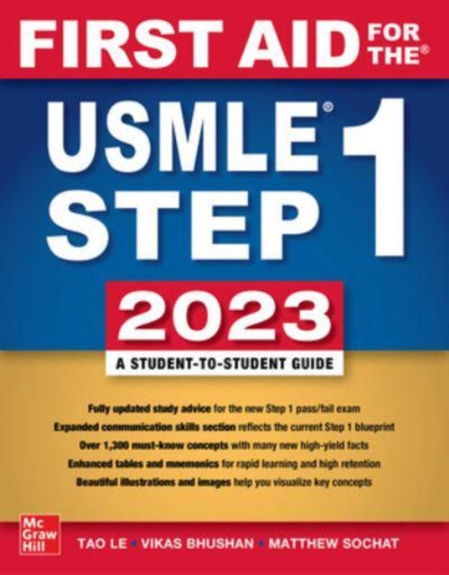 First Aid for the USMLE Step 1 2023, Thirty Third Edition