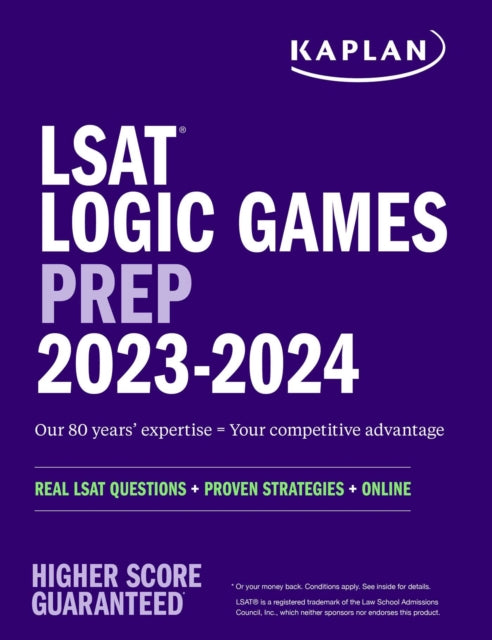 LSAT Logic Games Prep 2023: Real LSAT Questions + Proven Strategies + Online