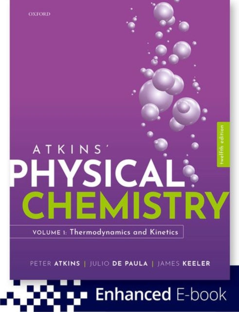 ATKINS PHYSICAL CHEMISTRY V1 12E