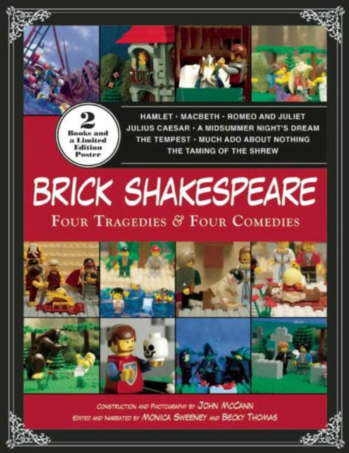 Brick Shakespeare: Four Tragedies & Four Comedies