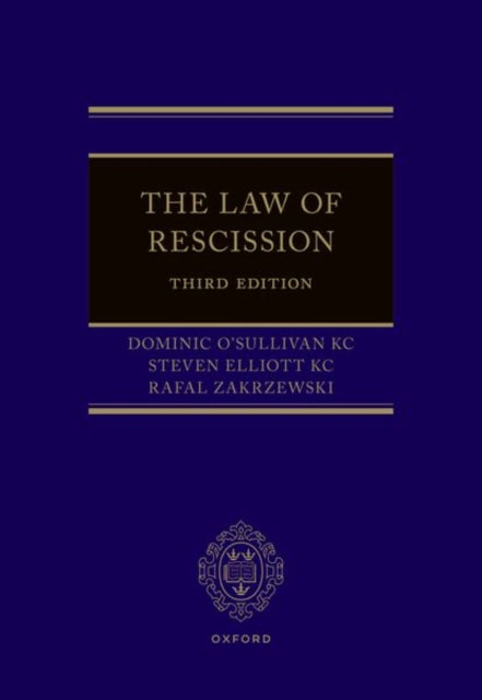 The Law of Rescission