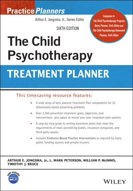 The Child Psychotherapy Treatment Planner, Sixth Edition