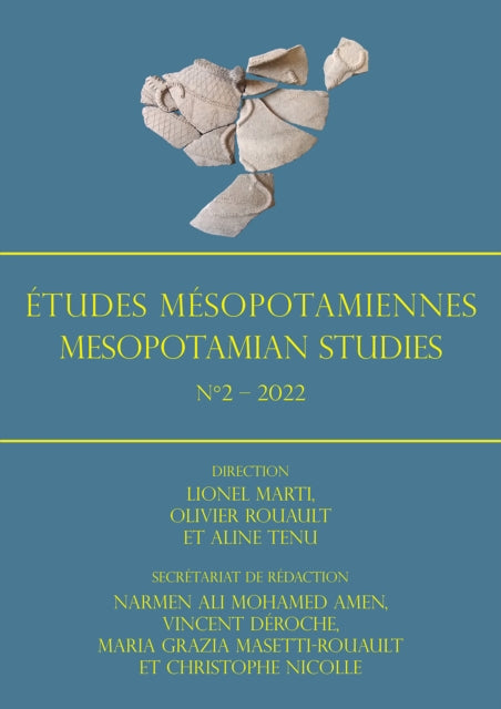 Etudes Mesopotamiennes - Mesopotamian Studies: N Degrees2 - 2022