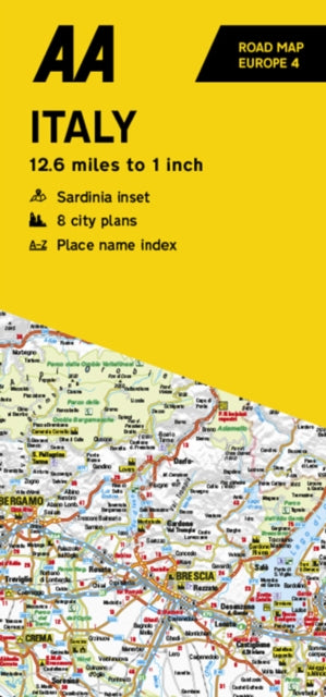 AA Road Map Italy