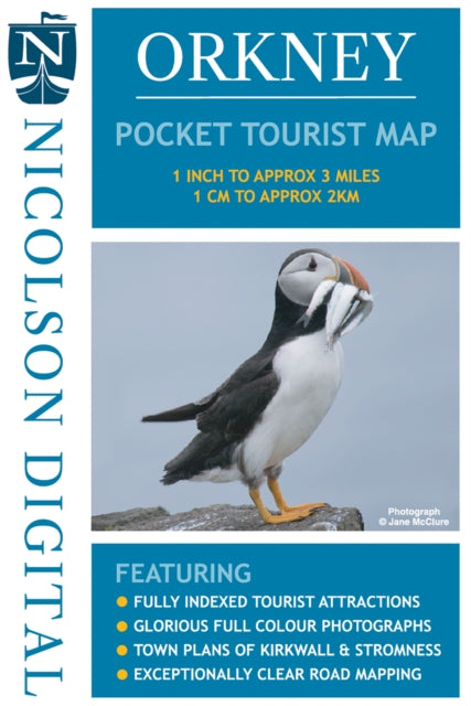 Nicolson Orkney Pocket Tourist Map