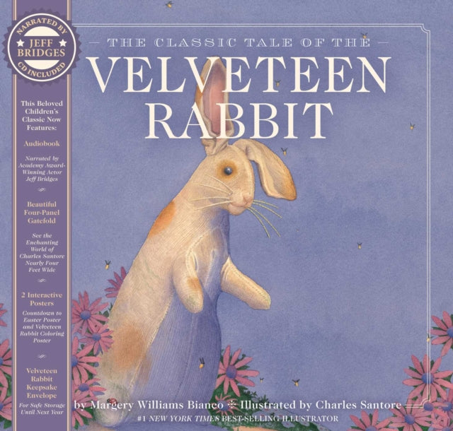 The Velveteen Rabbit Heirloom Edition: The Classic Edition Hardcover with Audio CD Narrated by an Academy Award Winning actor (To be announced, Fall 2022)