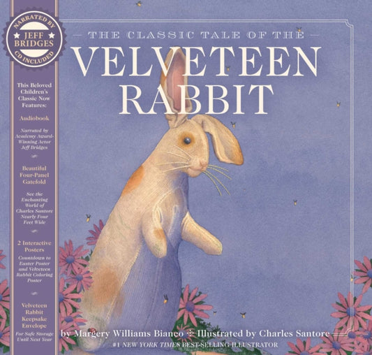 The Velveteen Rabbit Heirloom Edition: The Classic Edition Hardcover with Audio CD Narrated by an Academy Award Winning actor (To be announced, Fall 2022)