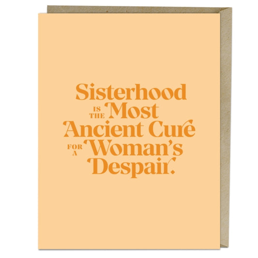 6-Pack  Elizabeth Gilbert for Em & Friends Sisterhood Card