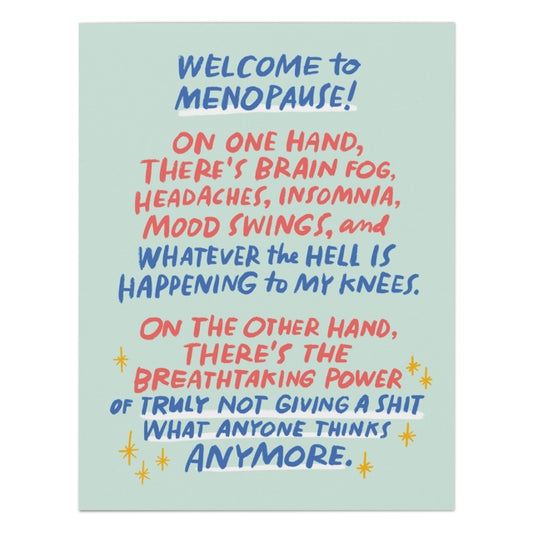 6-Pack Em & Friends Breathtaking Power Welcome to Menopause Card