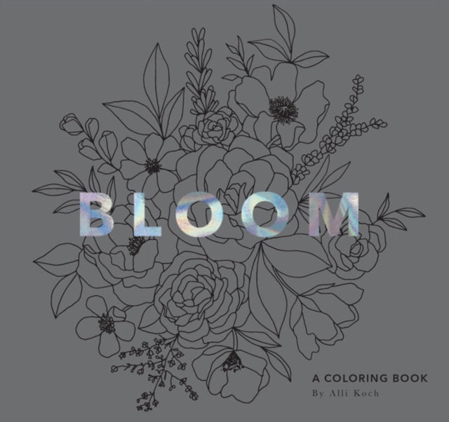 Bloom (Mini): Pocket-Sized 5-Minute Coloring Pages