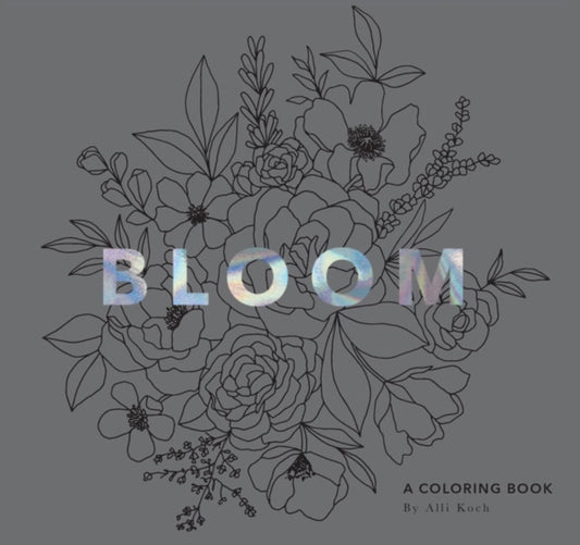 Bloom (Mini): Pocket-Sized 5-Minute Coloring Pages