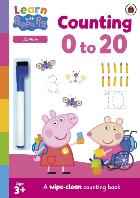 Learn with Peppa: Counting 0-20: Wipe-Clean Activity Book