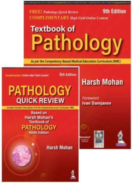 Textbook of Pathology: With Free Pathology Quick Review