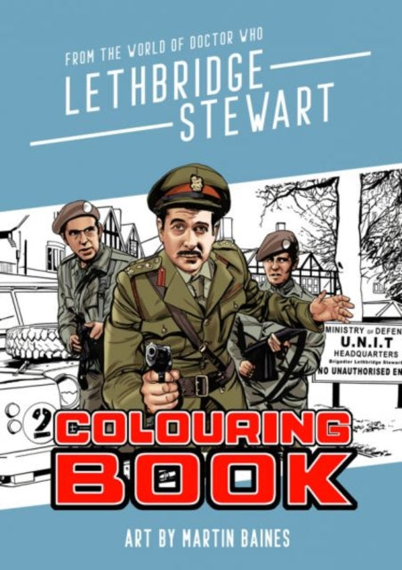 Lethbridge-Stewart Colouring Book