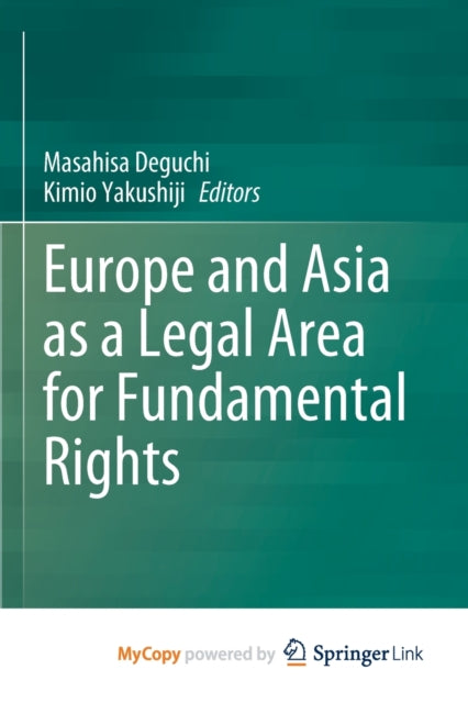 Europe and Asia as a Legal Area for Fundamental Rights