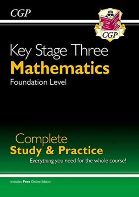 New KS3 Maths Complete Revision & Practice - Foundation (includes Online Edition, Videos & Quizzes)