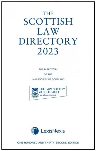 The Scottish Law Directory: The White Book 2023