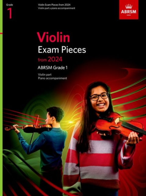 Violin Exam Pieces from 2024, ABRSM Grade 1, Violin Part & Piano Accompaniment