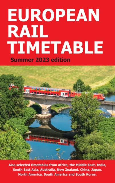 European Rail Timetable Summer 2023