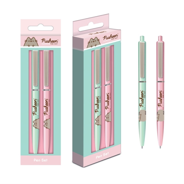 Pusheen (Botanical) Pen Set 2Pk