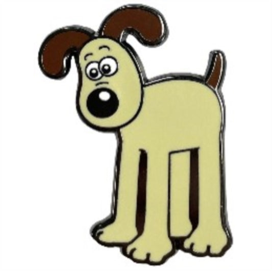 Gromit Character Pin Badge