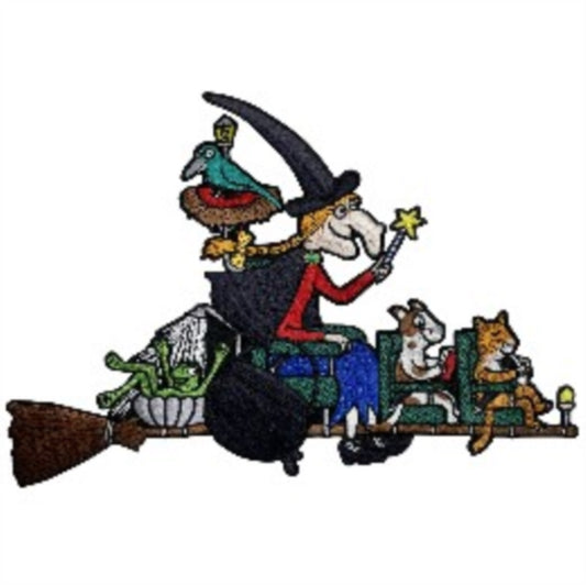 Room On The Broom Sew On Patch Set