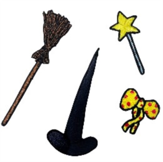 Magnificent Broom Sew On Patch