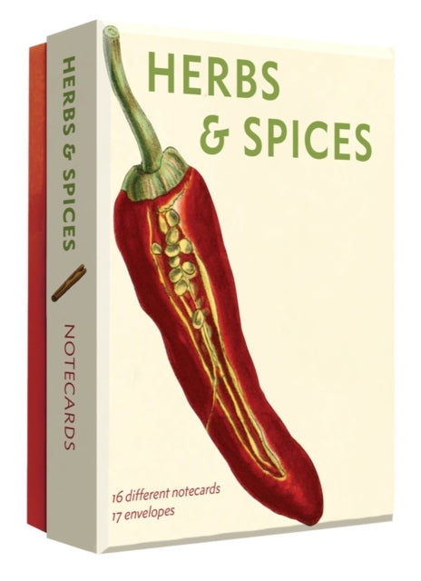 Herbs and Spices Detailed Notecard Set: Detailed Notes