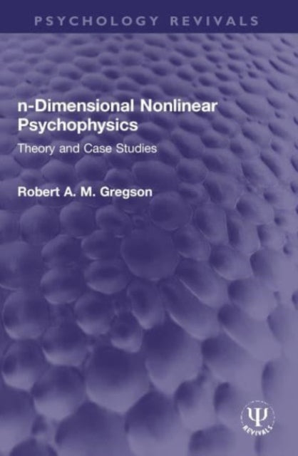 n-Dimensional Nonlinear Psychophysics: Theory and Case Studies