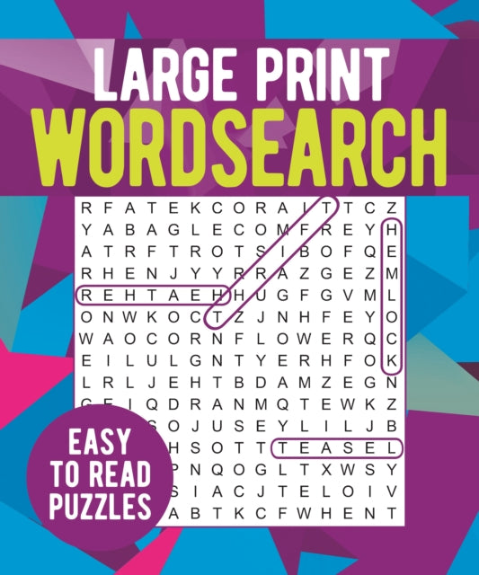Large Print Wordsearch: Easy to Read Puzzles