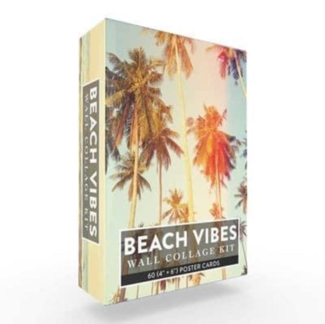 Beach Vibes Wall Collage Kit: 60 (4" x 6") Poster Cards