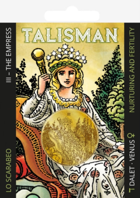 Tarot Talisman 0 - the Empress: Nurturing and Fertility Dalet : Venus
