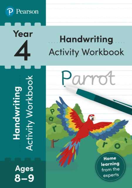 Pearson Learn at Home Handwriting Activity Workbook Year 4
