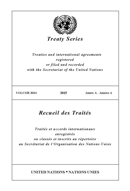 Treaty Series 3034 (English/French Edition)