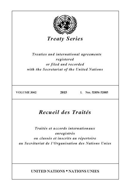 Treaty Series 3062 (English/French Edition)