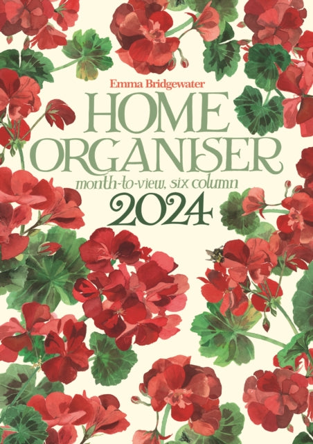 Emma Bridgewater Geraniums Planner A3 Calendar 2024