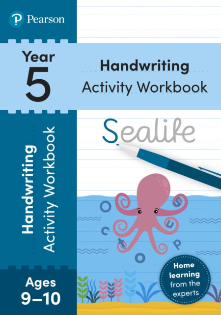 Pearson Learn at Home Handwriting Activity Workbook Year 5