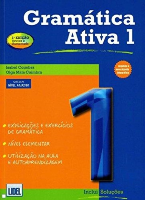 Gramatica Ativa 1 - Portuguese course with audio download: A1/A2/B1