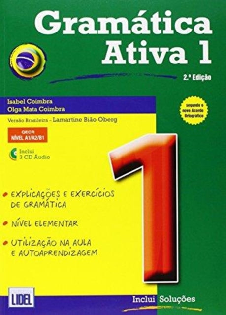 Gramatica Ativa 1 - Brazilian Portuguese course - with audio download: A1/A2/B1