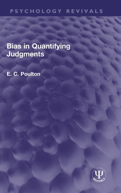 Bias in Quantifying Judgments