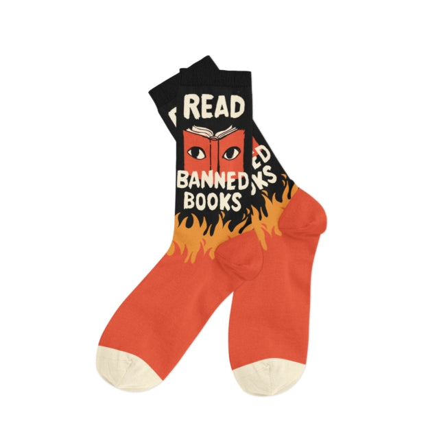 Read Banned Books Socks - Small